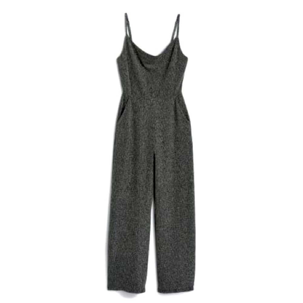 Sparkle Silver spaghetti strap jumpsuit
